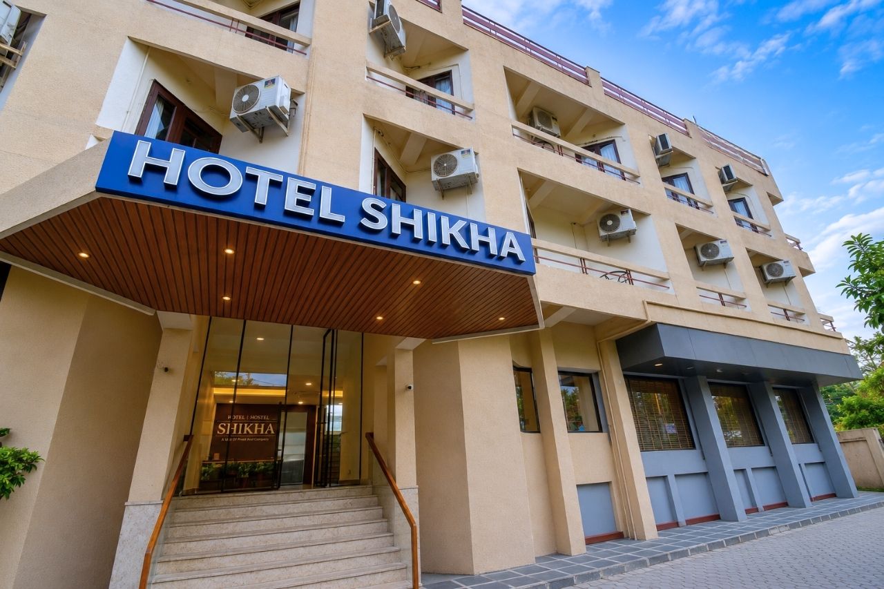 Hotel Shikha Entrance