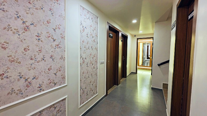 Common area at Shikha Hostel Jaipur