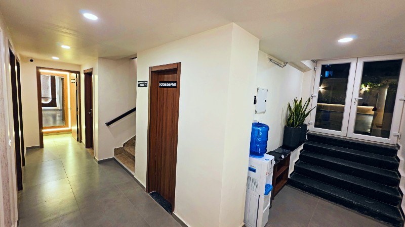 Common area at Shikha Hostel Jaipur